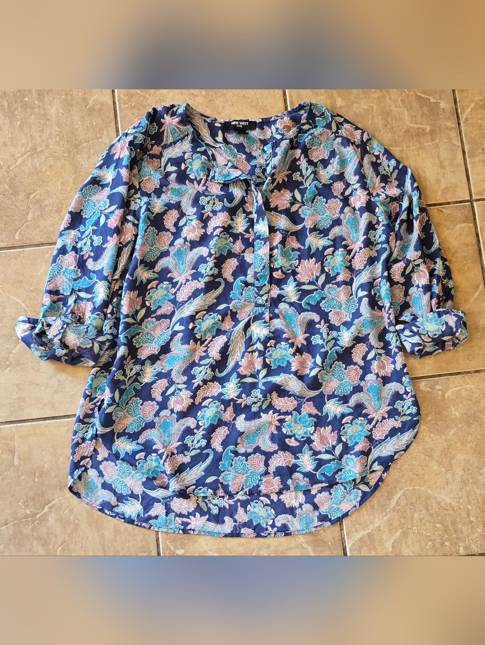 Nine West Brand Blouse- Size XL- Excellent Used Condition